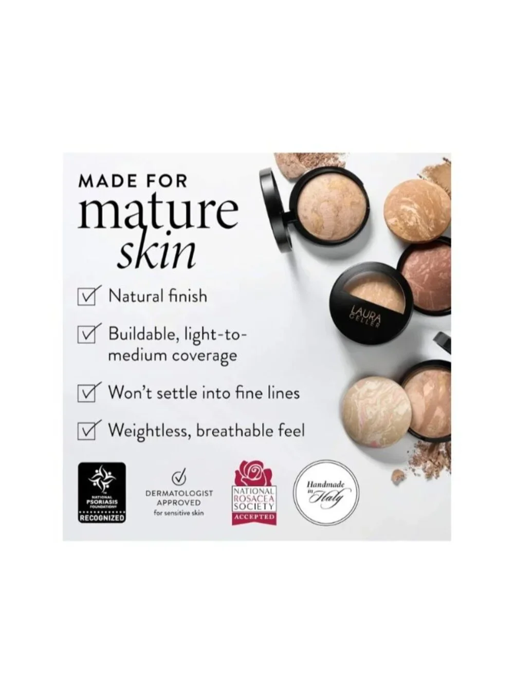 Laura Geller Fair Baked Balance-N-Brighten Color Correcting Foundation 0.32 oz 9